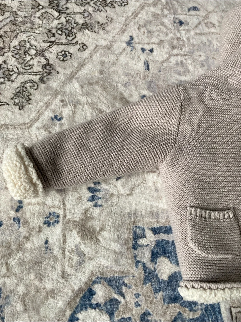 Carter’s Cozy Knit Baby Sherpa Hooded Jacket